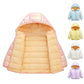 Girls' Down Padded Jacket Bright Face Wash-free Autumn and Winter Warmth Lamb Velvet Winter Jacket