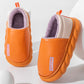 Thick-soled Cotton Shoes for Men Women Couples In Winter Indoor Outdoor Home Waterproof and Warm Cotton Slippers