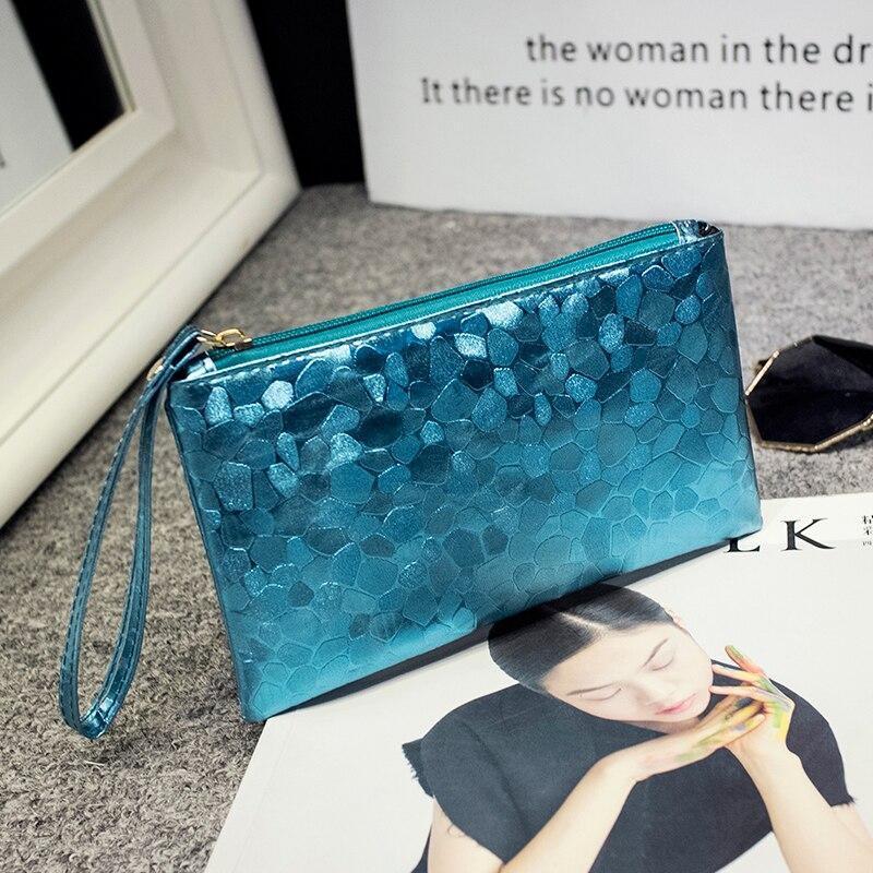 Shiny Stone Pattern Coin Purse Women Wallet Ladies Cosmetic Bag Fashion Travel Cosmetics Toiletry Storage Bag Makeup Bags Clutch Bag