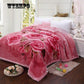Thicken Blanket Winter Comfort Blanket Coral Fleece Blanket Plush Blanket Print Blanket