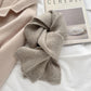 Korean Imitation Cashmere Scarf Fashion All-match Solid Color Plush Scarf Soft