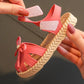 Girls' Sandals 2021 Summer Children's Little Girls Soft-soled Princess Baby Shoes