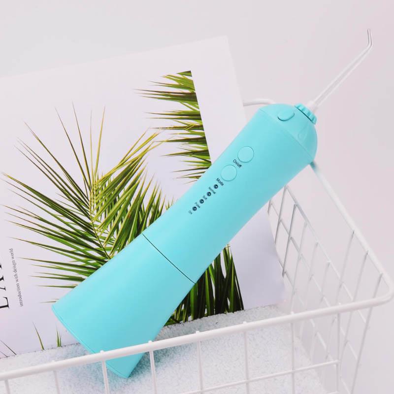 Household Portable Electric Tooth Flusher Interdental Irrigator Orthodontic Portable Tooth Cleaner Water Dental Flossing Artifact