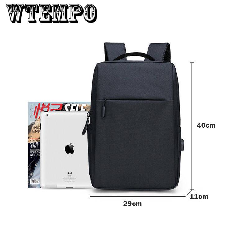 Men Travel Backpack Large Capacity Teenager Male Back Bag USB Charging Laptop Backpack Waterproof