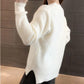 Autumn and Winter V-neck Sweater Fashion All-match Loose Jacket Knit Short Blouse