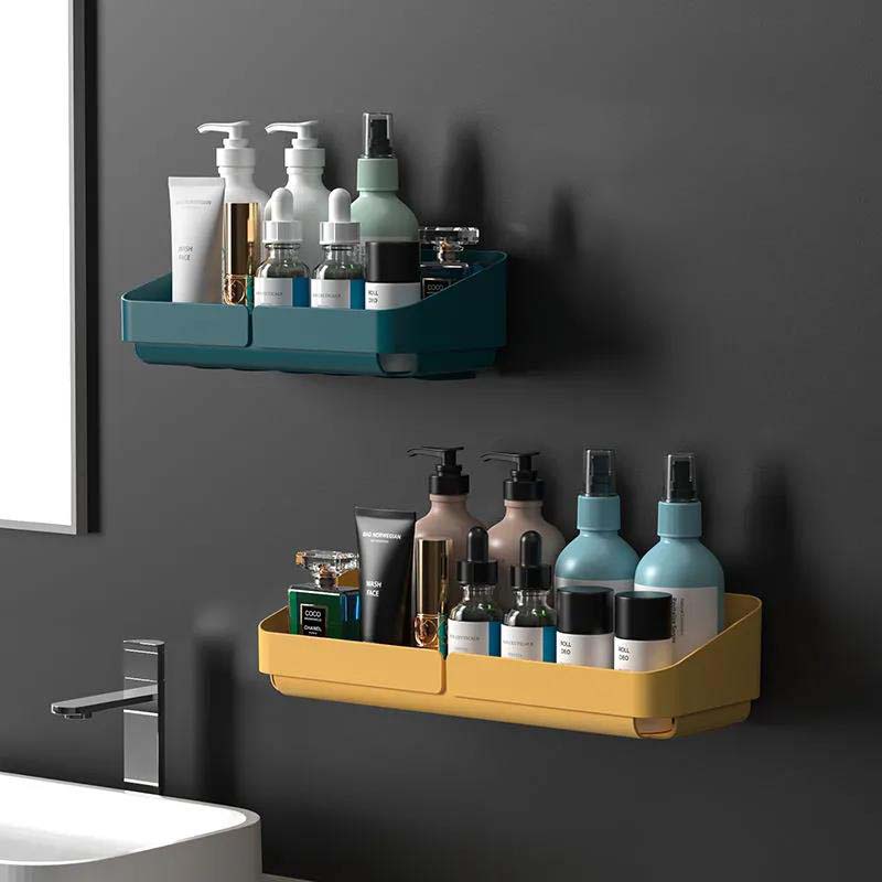 Sanitary Housing Room Wall-mounted Storage Frame Toilet Toilet Side Plastic Storage Rack
