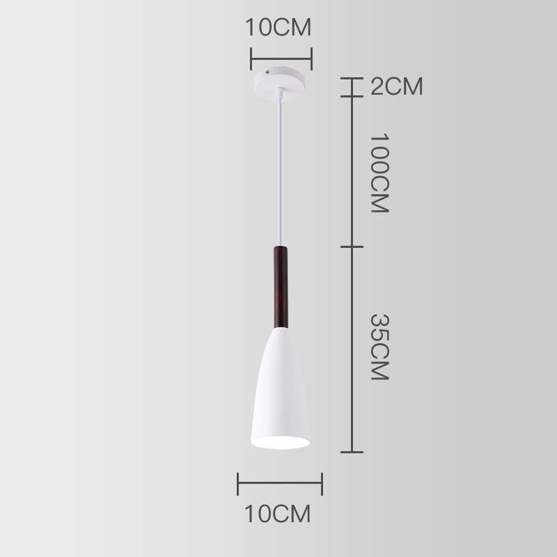 Creative Personality Single Head Restaurant Bar Industrial Led Lighting Modern Chandeliers