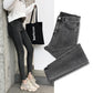 European Style Denim Pants Skinny Jeans Women High Waist Pencil Jeans Women Sexy Zipper Trouser