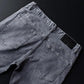 High Quality Men's Heavy Industry Washed Smoky Gray Jeans Men's Spring and Autumn Trousers