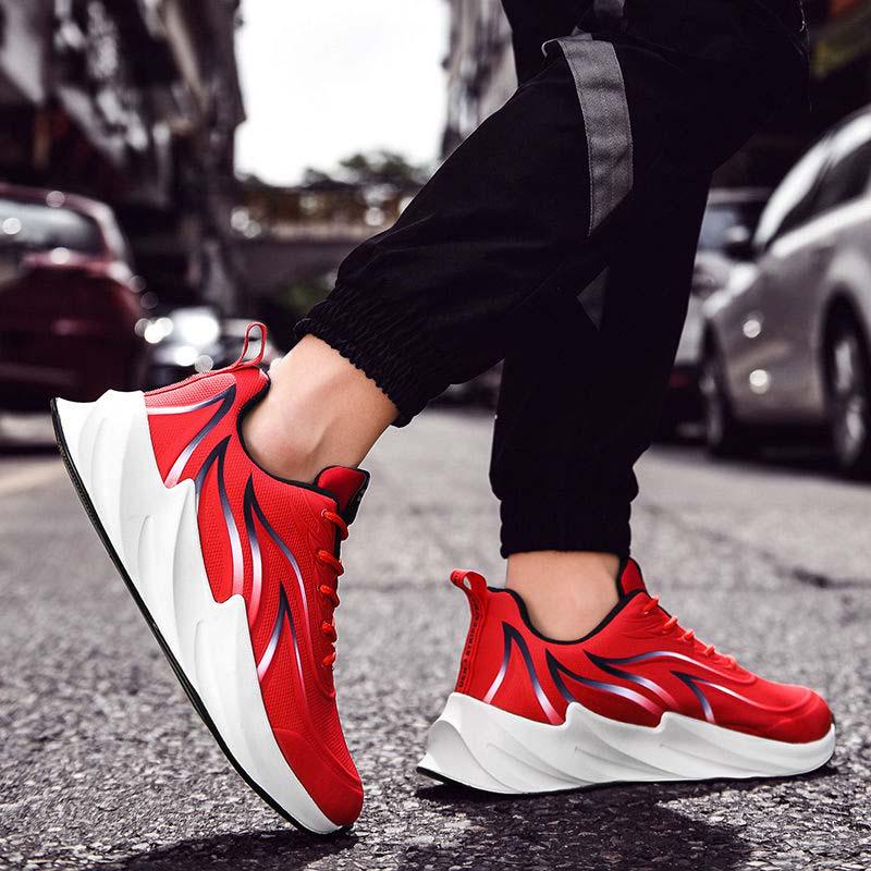 Men'shoes Breathable Sneakers Full Palm Air Cushion Basketball Shoes Non-slip Wear-resistant Running Shoes