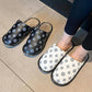 Men's and Women's Cotton Slippers Autumn and Winter Home Furry Plus Velvet Non-slip Waterproof Cotton Shoes