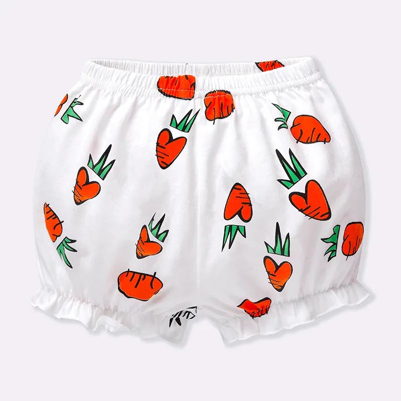 Children's Pants Summer Baby Bread Shorts Thin Short Boys and Girls Ruffle Solid Loose Casual Short