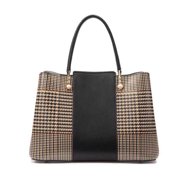 Women Large Capacity Top-Handle Bags High Quality Genuine Leather Handbags Personality Crossbody Bag