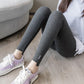 Spring and Autumn Thin Threaded Leggings Women's Long Trousers Are Thin Outer Wear Elastic High Waist Stretch Leggings Yoga Pants