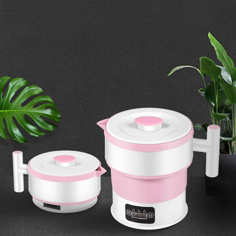 Travel Foldable Electric Kettle Portable Small Kettle Travel Electric Boiling Kettle
