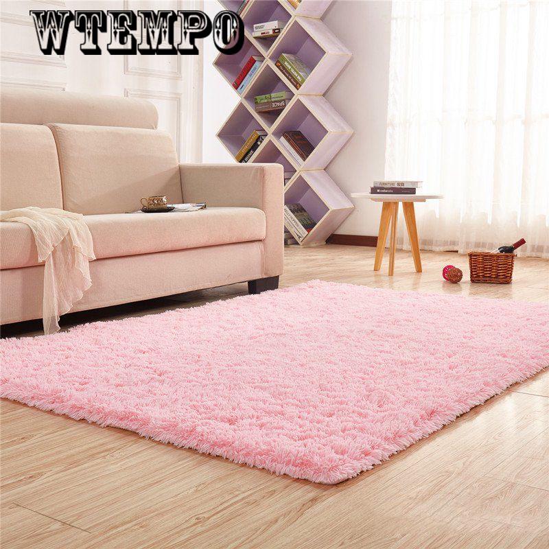 Plush rug mat sofa coffee table mat Nordic living room floor mat bedroom carpet room