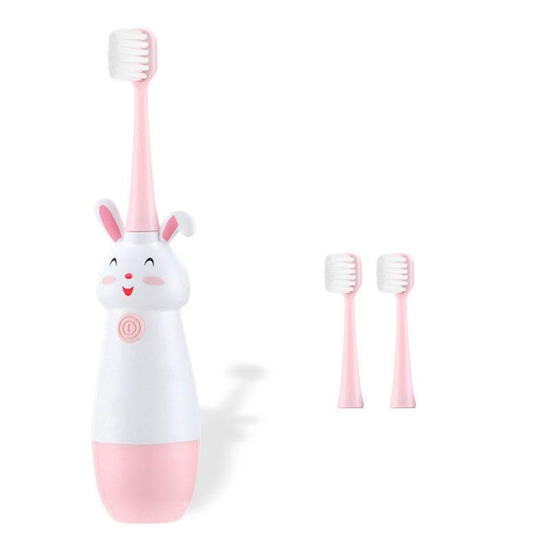 Cute Children's Electric Toothbrush Sonic Soft Fur Waterproof Baby 2 To 16 Years Old Cartoon Kid Student Male and Female Home