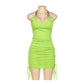 Hanging Neck Suspender Skirt Waist Beautiful Back Tight-fitting Dress Female Temperament Thin Base Skirt All-match