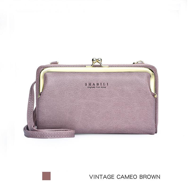 Mobile Phone Bag Women Diagonal Mini Bag Mobile Phone Bag Wallet Women Long Zipper Shoulder Bag All-match