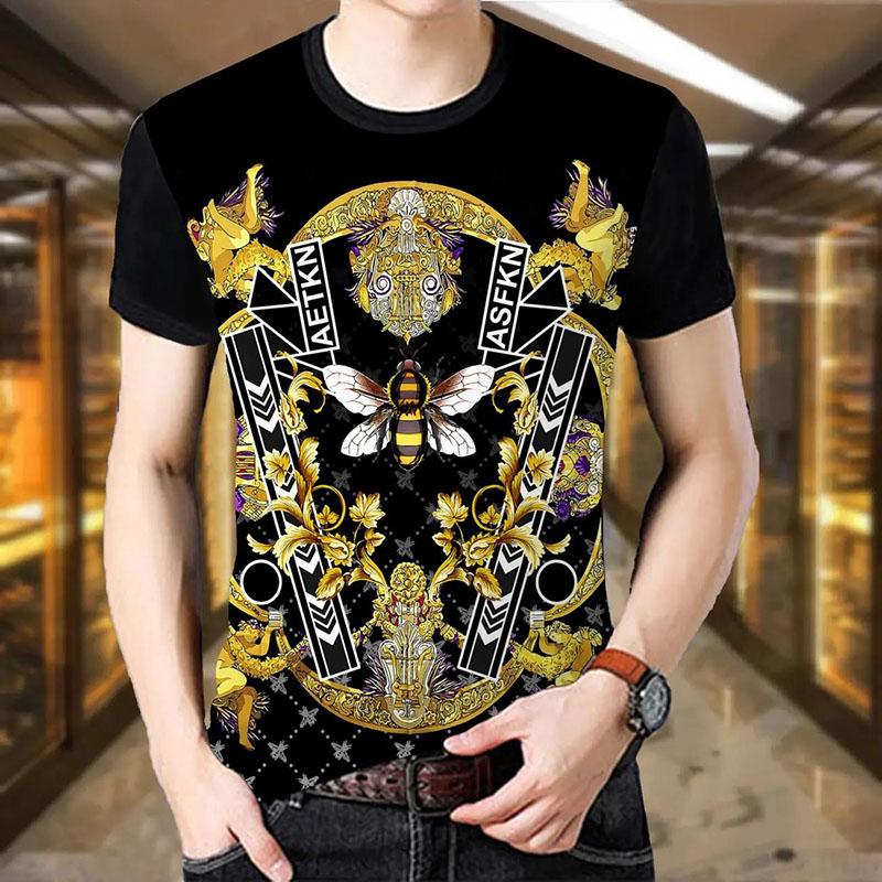3D Printing Pullover Youth Shirts Casual and Comfortable T-shirt Fashion Personality Half Sleeve Tees Trend Clothing