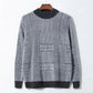 Autumn Sweater Men's Half High Collar Imitation Mink Wool Thick Warm Fashion Sweater Winter Korean Loose Personality