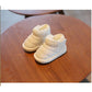Autumn and Winter Baby Shoes Children 1 Year Old Children's Plush Thick Cotton Shoes Warm Snow Boots Baby Shoes Soft Soled Toddlers
