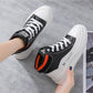 Fashion Non-slip High-top Shoes Outdoor All-match Spring and Summer Shoes Ladies Trendy Casual Work Shoes