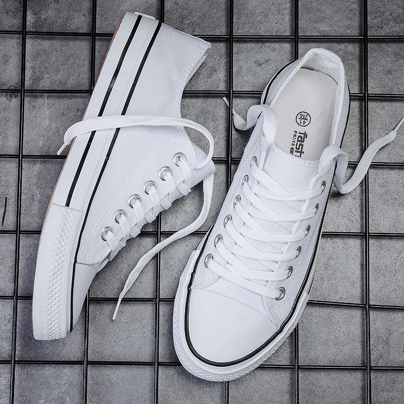 Men's Shoes Canvas Shoes Wild Men's Casual Shoes Sports White Shoes Shoes Men's Tide Shoes Cloth Shoes