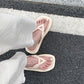 Flip-flops Female Summer Fairy Style Casual Fashion Korean Retro Flip-flops Vacation Beach Sandals and Slippers