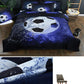 3D Three-dimensional Domineering Tiger Animal Four-piece Skin-friendly Cotton Bedding Student Duvet Cover Sheet
