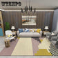 Modern minimalist living room carpet Nordic geometric pattern home carpet living room carpet