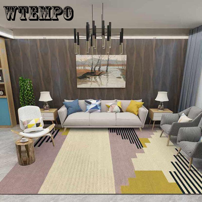 simple Geometric Carpets For Living Room Bedroom Rug European Fashion Rug Sofa Table Area Rug