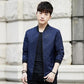 Spring and Autumn Stand Collar Casual Jacket Men's All-match Top Workwear Men's Jacket Autumn Korean Version Trend Baseball Uniform