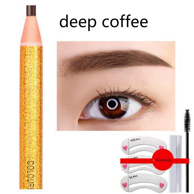 [Upgrade does not bloom] Golden pull eyebrow pencil eyebrow pencil waterproof sweat-proof lasting