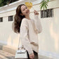 Pofulove Sweater Girl Student Loose Autumn Winter Small Fresh Pullover Bottoming Sweaters Women