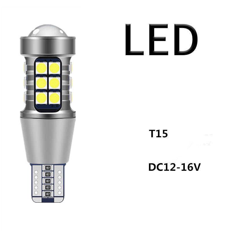 T15/1156/T20 LED Car Rear Tail Light Fog Light 6000K Natural/ Strobe Light Super White Light Car Bulb 100W