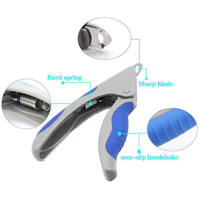 Cat Nail Clippers Dog Grooming Nail Clippers 360 Degrees Clipper Head Pet Trimmers Nail Care Dogs Pet Supplies for Pets Cats Nail Scissors Tool