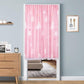 Fabric Door Curtain Velcro, Household Sanitary Partition Curtain, Bedroom Windshield Kitchen Curtain, Toilet Curtain, Cute Girl Door Curtain