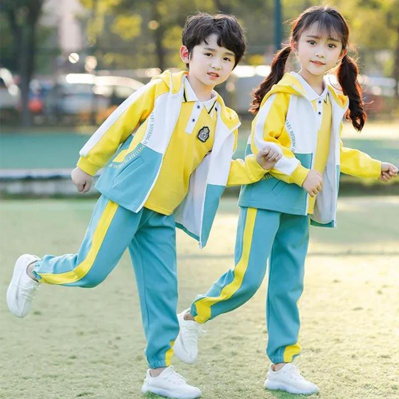 Kids School Uniform Foreign Style British Primary School Students Acting Class Uniforms Children's Graduation Suit 2021