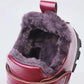 Winter Women's Cotton Shoes Plus Velvet Thick Women's Snow Boots Waterproof Non-slip Mother Shoes