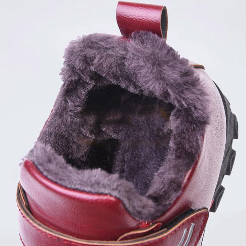 Winter Women's Cotton Shoes Plus Velvet Thick Women's Snow Boots Waterproof Non-slip Mother Shoes