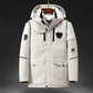 Winter Men's Down Jacket Mid-length Outdoor Thick and Warm Large Size Jacket