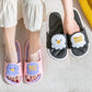 Thick-soled Slippers Women Summer Cartoon Cute Indoor Non-slip Couple Sandals and Slippers Men Wear Soft