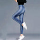 Contrast Color Casual Skinny Leggings Plus Size Outer Wear Cycling Pants Stretch Pants Thickening