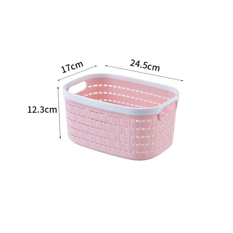 Toys Storage Basket Desktop Plastic Storage Basket Cosmetic Snack Storage Basket Office Sealing Basket Storage Box