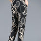 Carrot Pants Loose Spring and Summer Straight Pants Flower Pants Harem Pants Middle-aged Women's Pants