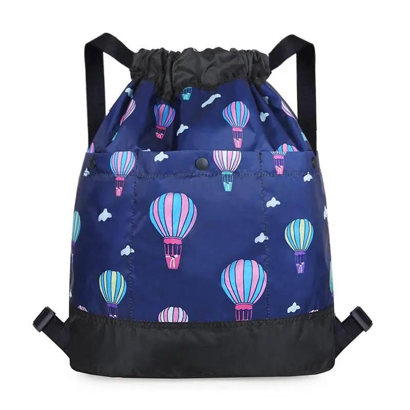 Ladies Lightweight Travel Nylon Beam Bag Versatile Fashion Student Sports Travel Backpack