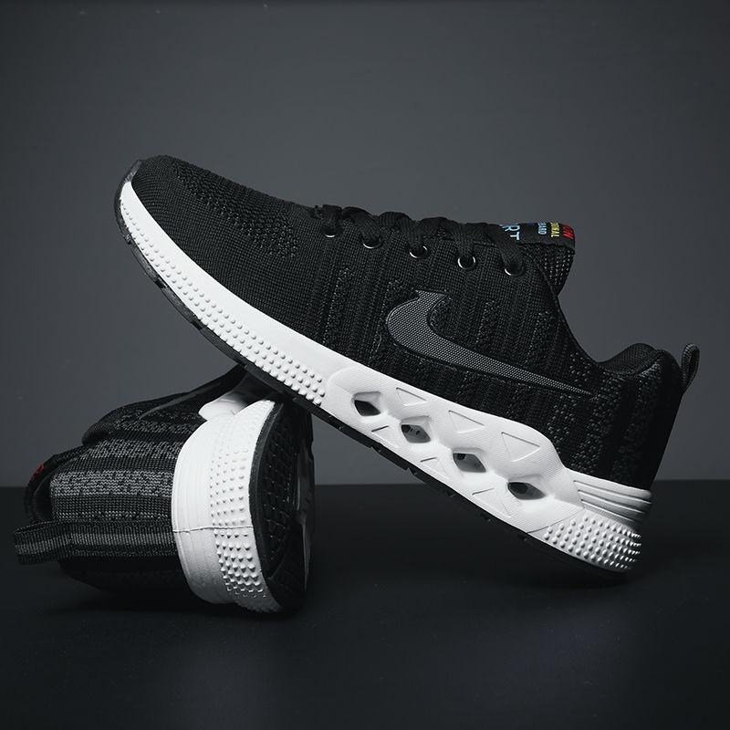 Summer Net Shoes Men's Shoes Trend Men's Sports Shoes Casual Breathable Student Running Shoes