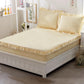 Skin-friendly Printing Mattress Protector Three-piece Set of Cotton Bedspread and Pillowcase Bedding