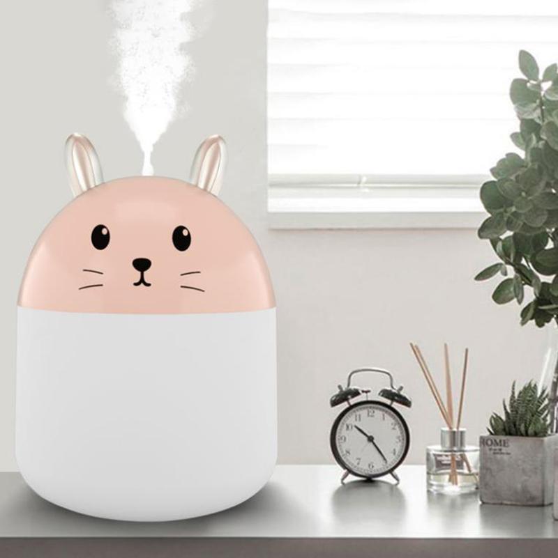 250ml Fat Mouse Indoor Air Humidifier Purifier Mute Aroma Diffuser Portable USB Electric Sprayer